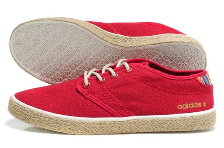 Mens Adidas Style NEO Low top sneakers Full Red